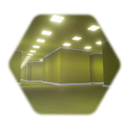 The backrooms Level 0 map