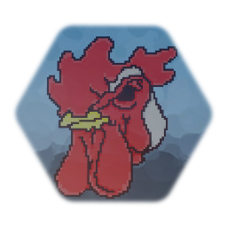 Hotline Miami - Richard Mask Pixel Art