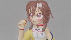 🐾 <clue>Korone before eating curry 🍛