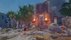 My first creation, temple