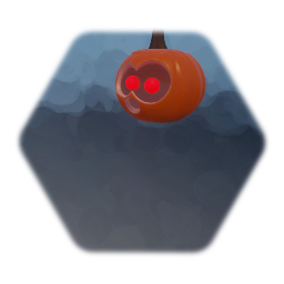 Abóbora fofamente assustadora!