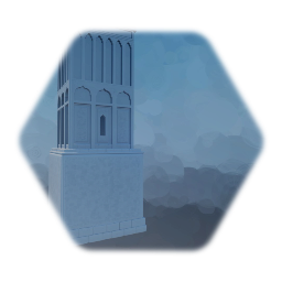 White Stone Square Tower