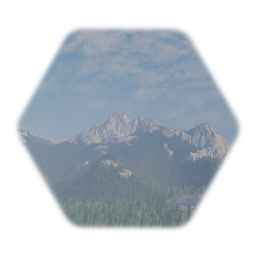 Rocky Background Mountain Range