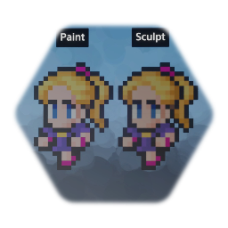 Paint VS. Sculpt Pixel