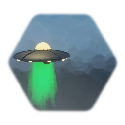 Retro Flying Saucer