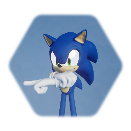 SONIC THE  HEDGEHOG.