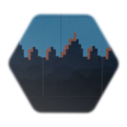 Sonic green hill zone 2D back round