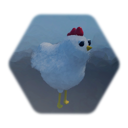 Cute Fluffy Chicken🐓