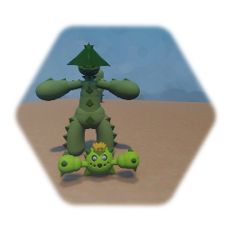 Pokemon - Cacnea, Cacturne