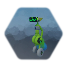 Protogen on wheels (my OC)