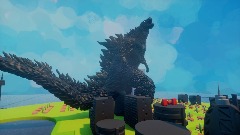 Godzilla the fires main menu