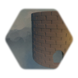 Round brick tower