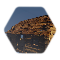 Ruined Log Cabin
