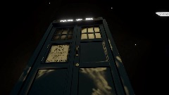 Modern Series TARDIS Exterior 2013 - War Doctor (Doctor Who)