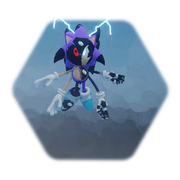 GOD Corrupted classic Emerald the hedgehog