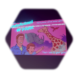 Dystopian Ad: HoloAnimal Park - #CUAJ Cyberpunk