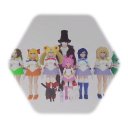 Sailor Moon and her Friends