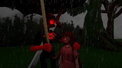 Devin.exe and Sally - Raining Day Scene Showcase