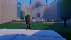 The Legend of Zelda (Hyrule Castle, Courtyard)