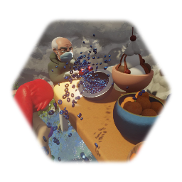 Remix of Bowl of spilled food