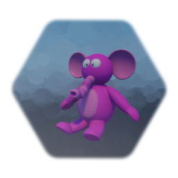 Doll - Pink Elephant