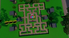 Pac Man Maze - Pac-Island