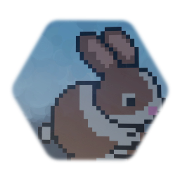 Pixel Art Rabbit