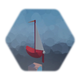 Sailboat (with wind)