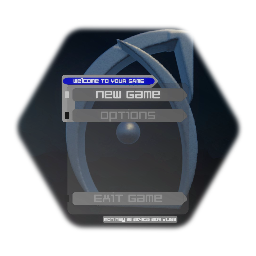 Cyberpunk Slick Main Menu