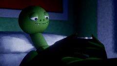 Green Guy's Evening Routine