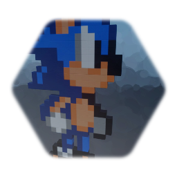 Sonic sms idle sprite