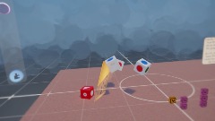 VR catch and rotate object With hand gadget (Very Early Wip!)