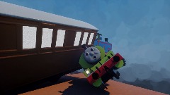 Percy gets crushed by Thomas