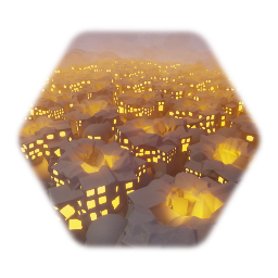 Medium Sci-Fi City From Tiles 9% Thermo