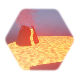 Fire Spitting Volcano
