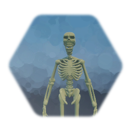 2D Castlevania skeleton jumping