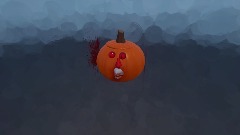 My very own Scary pumpkin