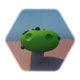 Green mushroom