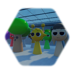 Dreams Sprunki 3D Roleplay - Custom Map Template