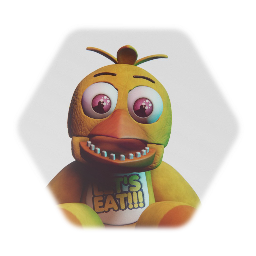 Unwithered Chica Plush | FNAF 2