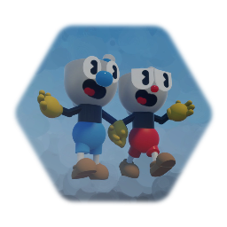 Cuphead and Mugman