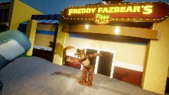 Freddy does a dance