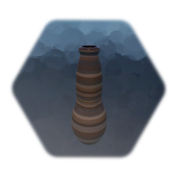 Tall Vase - Brown Tones