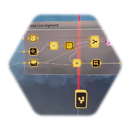 Thrifty Line Segment