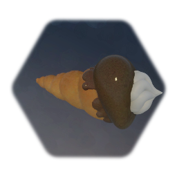 Chocolate Cream Horn