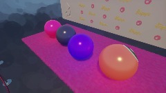 Conjunto de Carpete Rosa marble.Bros