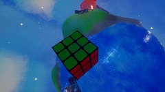A Little Cube In Outer Space( Rubix Cube30)