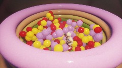 BABY ESCAPE GAME POOL BALLS