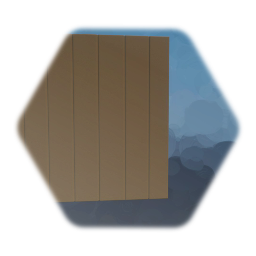 Plank wall