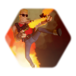 Cartoon Duke Nukem